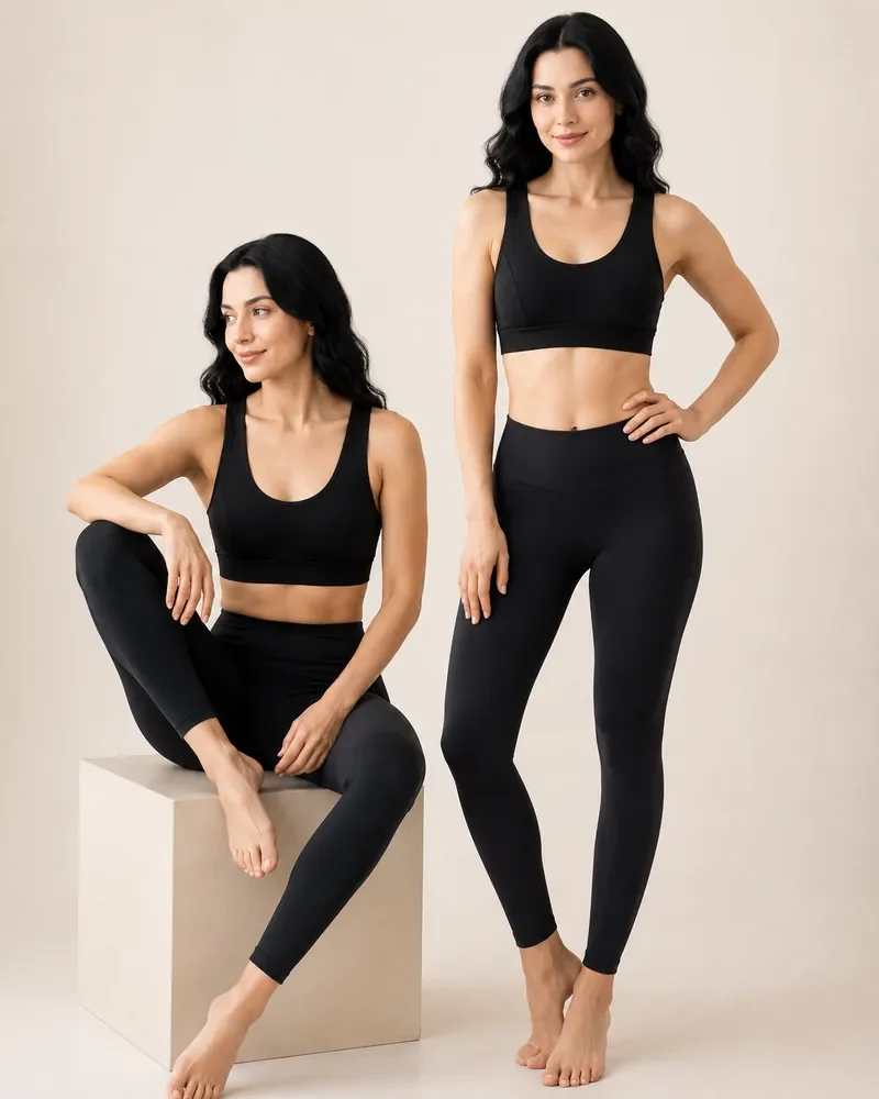 Fabizon Everyday Leggings – Buttery Soft 4-Way Stretch — Black