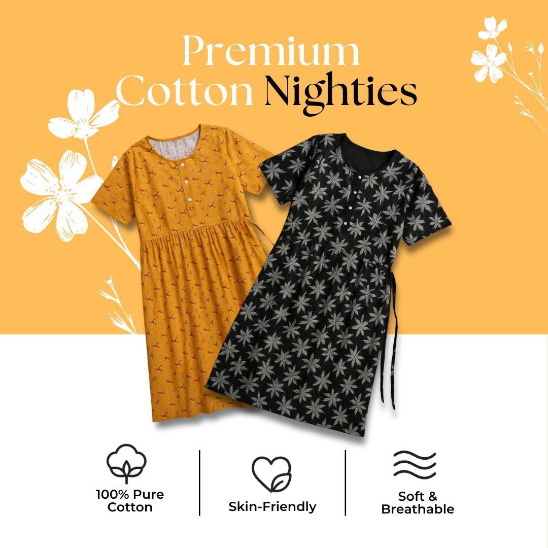 Women Cotton Nighty product image